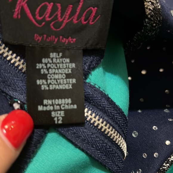 Kayla by Tally Taylor Dress size 12 - Picture 13 of 13